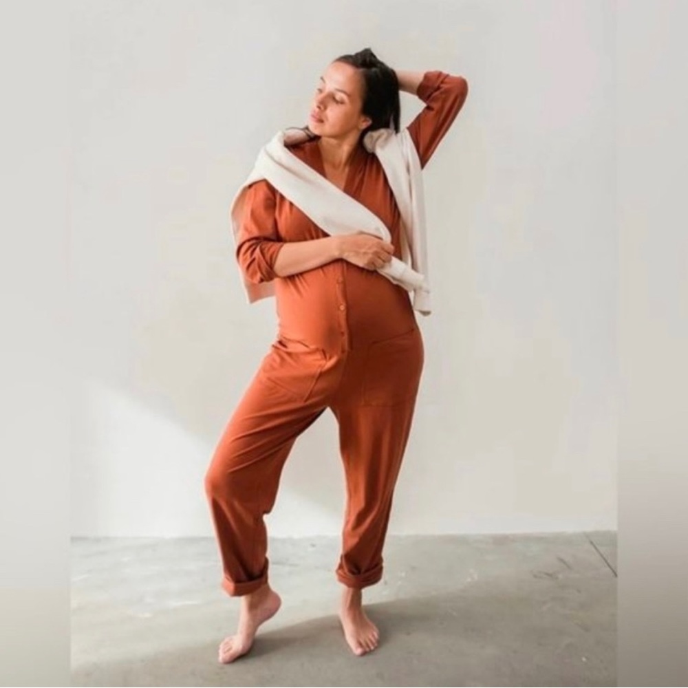 Storq Max Utility Jumpsuit Size 1 Cinnamon Color